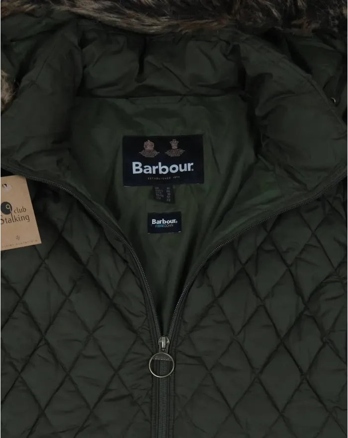 CAZADORA ACOLCHADA BARBOUR MUJER VERDE MILITAR