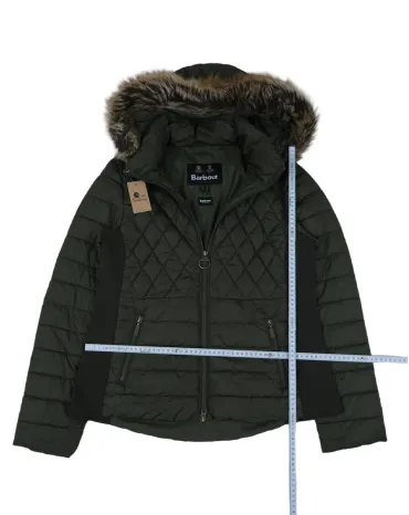 CAZADORA ACOLCHADA BARBOUR MUJER VERDE MILITAR