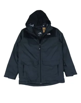 PARKA THE NORTH FACE HOMBRE GRIS ANTRACITA Y NEGRO
