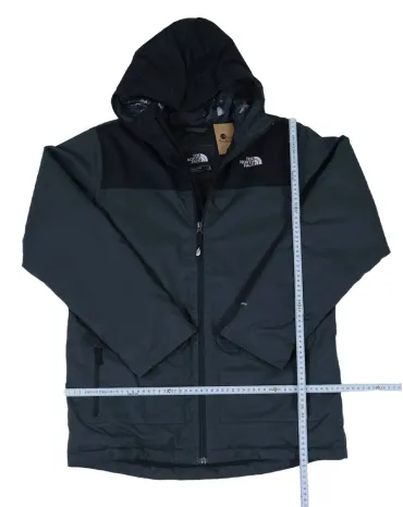 PARKA THE NORTH FACE HOMBRE GRIS ANTRACITA Y NEGRO
