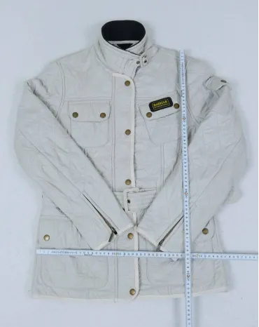 CAZADORA ACOLCHADA BARBOUR MUJER BLANCA