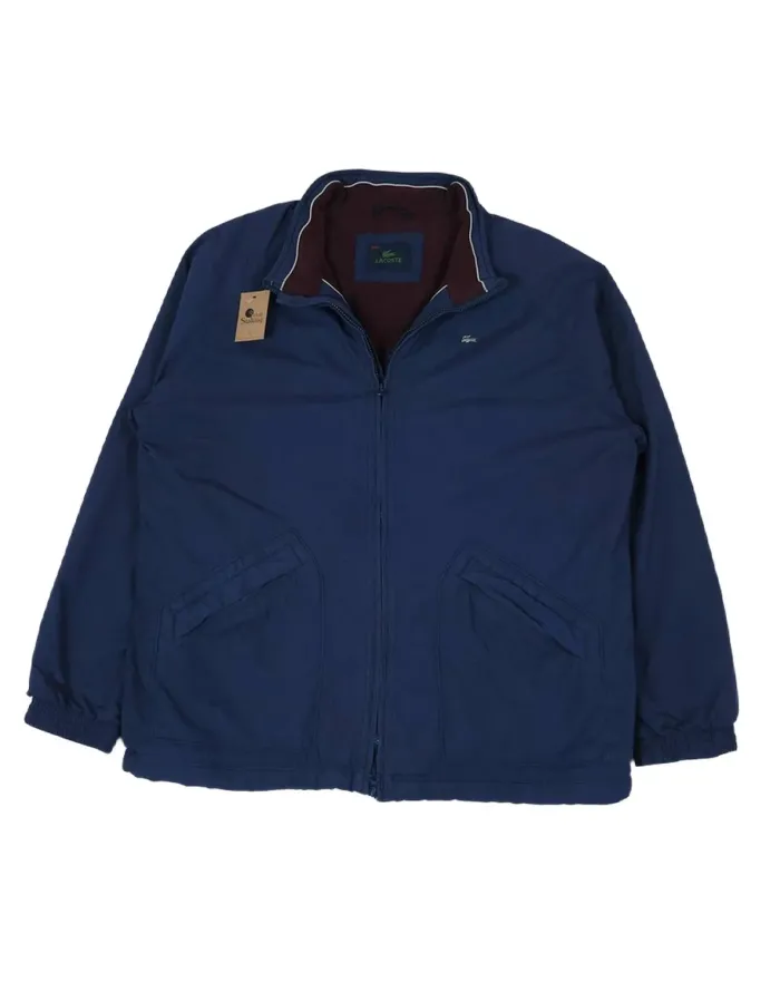 CAZADORA LACOSTE HOMBRE AZUL MARINO