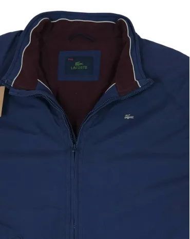 CAZADORA LACOSTE HOMBRE AZUL MARINO