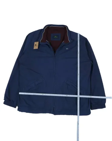 CAZADORA LACOSTE HOMBRE AZUL MARINO