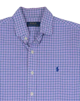 CAMISA POLO RALPH LAUREN HOMBRE LILA