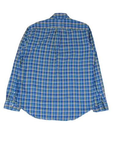CAMISA RALPH LAUREN HOMBRE AZUL A CUADROS