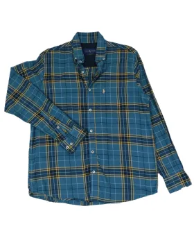 CAMISA RALPH LAUREN HOMBRE AZUL TURQUESA
