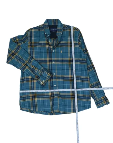CAMISA RALPH LAUREN HOMBRE AZUL TURQUESA