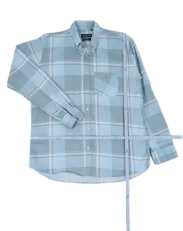 CAMISA RALPH LAUREN HOMBRE AZUL CLARO
