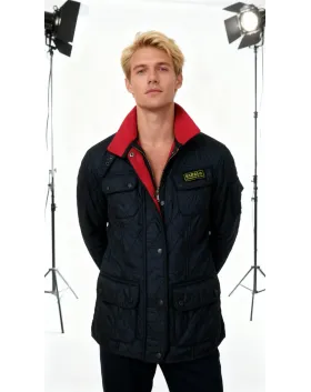 CAZADORA ACOLCHADA BARBOUR INTERNATIONAL HOMBRE AZUL MARINO
