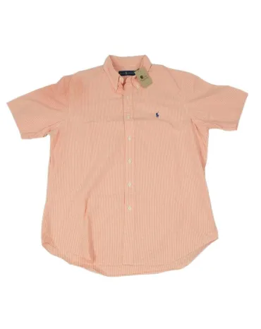 CAMISA MANGA CORTA RALPH LAUREN HOMBRE CORAL