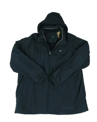 PARKA LACOSTE HOMBRE NEGRO