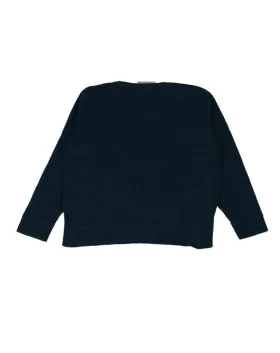 SUDADERA CUELLO REDONDO LACOSTE HOMBRE AZUL MARINO