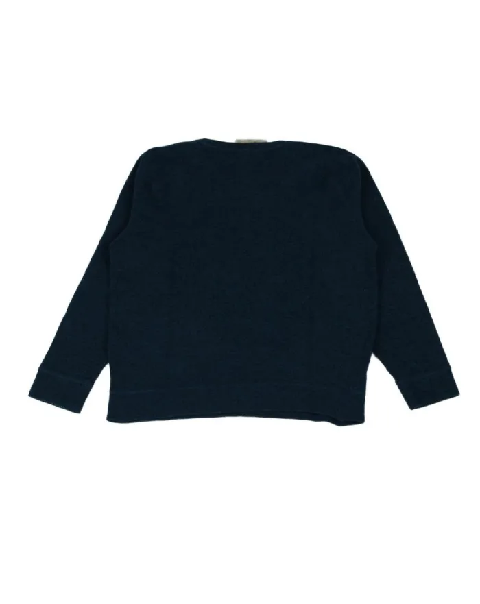 SUDADERA CUELLO REDONDO LACOSTE HOMBRE AZUL MARINO