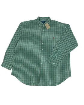 CAMISA RALPH LAUREN HOMBRE CUADROS VERDE