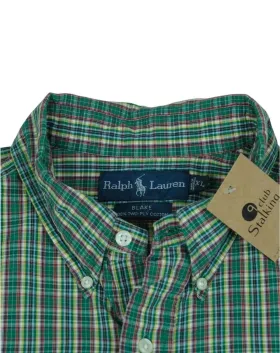 CAMISA RALPH LAUREN HOMBRE CUADROS VERDE