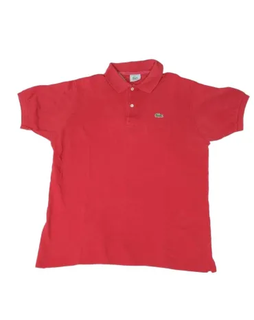 POLO LACOSTE HOMBRE ROJO