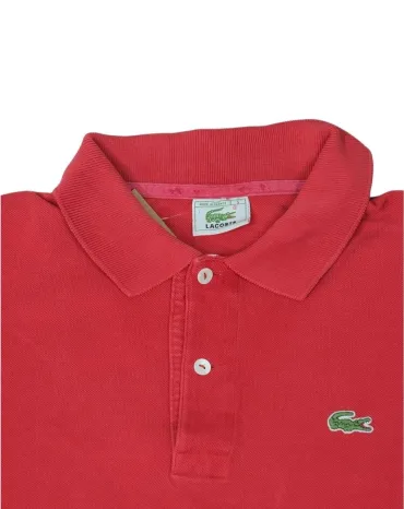 POLO LACOSTE HOMBRE ROJO