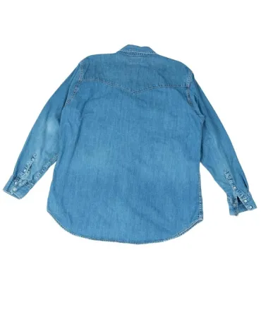 CAMISA VAQUERA LEE HOMBRE AZUL DENIM