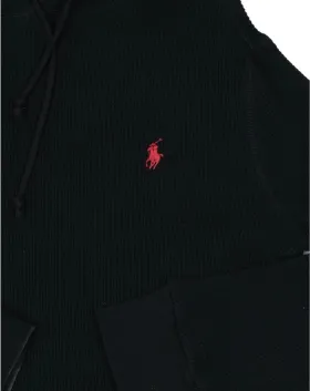 SUDADERA CON CAPUCHA POLO RALPH LAUREN UNISEX NEGRO