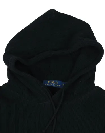 SUDADERA CON CAPUCHA POLO RALPH LAUREN UNISEX NEGRO