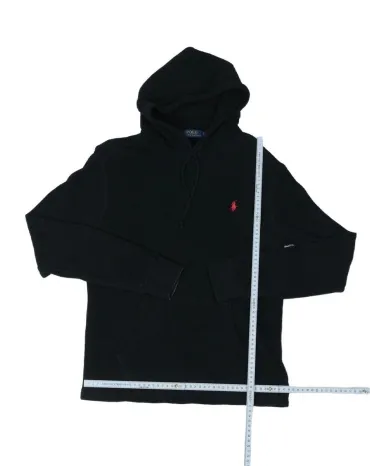 SUDADERA CON CAPUCHA POLO RALPH LAUREN UNISEX NEGRO