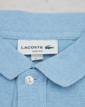 Lacoste Polo Slim Fit Hombre Azul Cielo Jaspeado — Segunda Mano A++ | STK Club