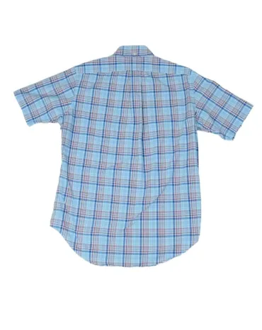 CAMISA MANGA CORTA RALPH LAUREN HOMBRE AZUL CLARO