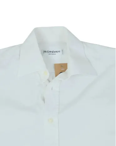 YSL Camisa Hombre Blanca Manga Larga — Segunda Mano A++ | STK Club