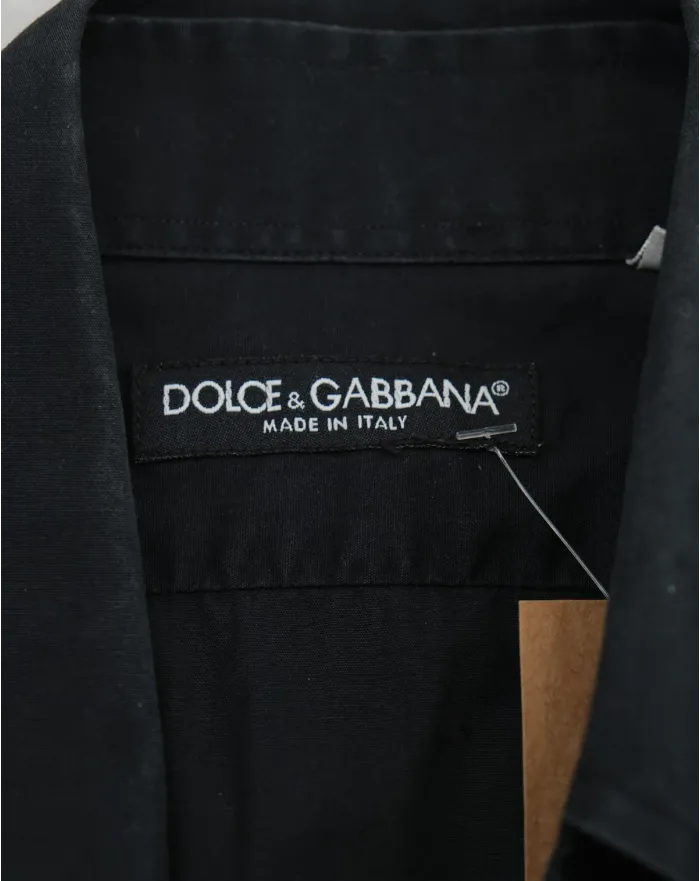 CAMISA HOMBRE DOLCE GABBANA NEGRA SEGUNDA MANO