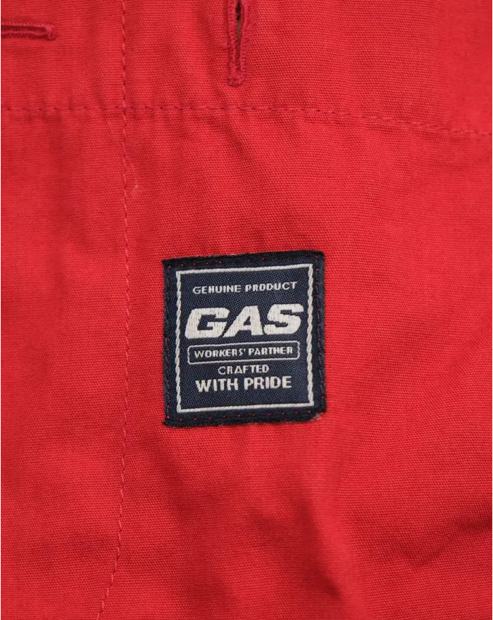CAMISA HOMBRE GAS COLOR ROJO SEGUNDA MANO
