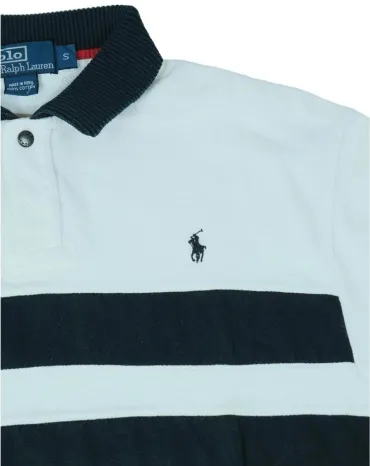POLO RALPH LAUREN HOMBRE BLANCO Y AZUL MARINO