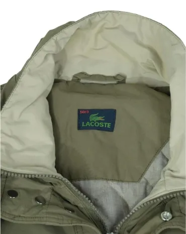 PARKA LACOSTE HOMBRE VERDE KAKI