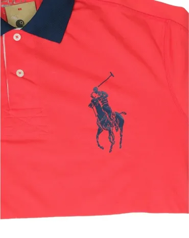 POLO RALPH LAUREN HOMBRE ROJO BLANCO AZUL MARINO