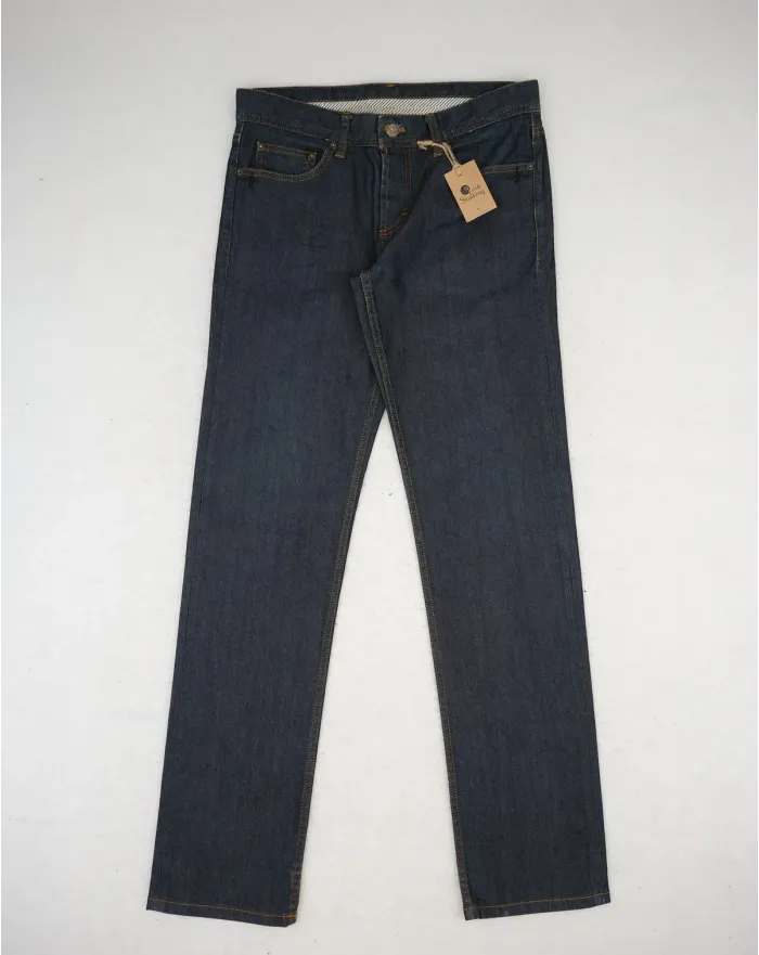 DOLCE & GABBANA JEANS MUJER AZUL OSCURO CORTE RECTO - SEGUNDA MANO A++