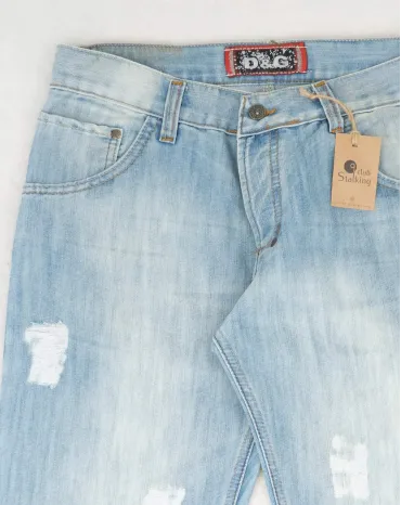D&G Pantalón vaquero mujer azul claro - exclusivo - SEGUNDA MANO