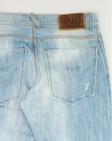 D&G Pantalón vaquero mujer azul claro - exclusivo - SEGUNDA MANO
