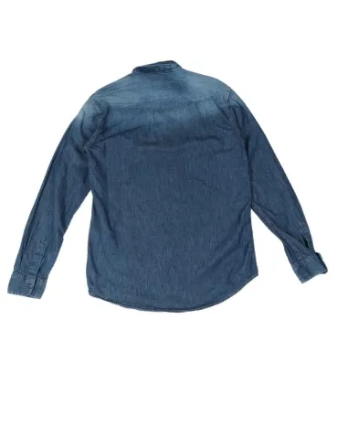 CAMISA VAQUERA CARRERA HOMBRE AZUL