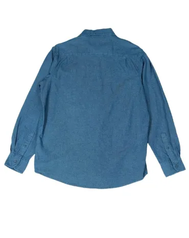 CAMISA VAQUERA WRANGLER HOMBRE AZUL