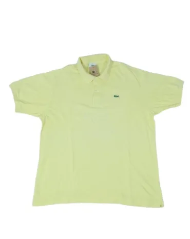 POLO LACOSTE HOMBRE AMARILLO PASTEL