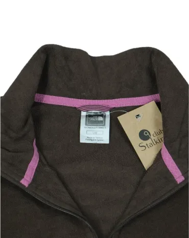 FORRO POLAR MEDIA CREMALLERA THE NORTH FACE MUJER MARRÓN