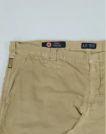 Armani Jeans Pantalón Hombre - Beige, exclusivo