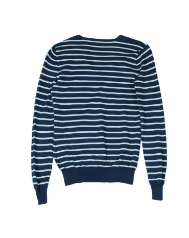 JERSEY RALPH LAUREN MUJER AZUL MARINO Y BLANCO