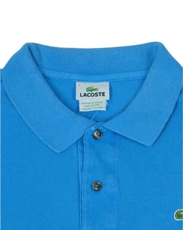 POLO LACOSTE HOMBRE AZUL