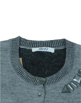 CARDIGÁN LIU JO MUJER GRIS