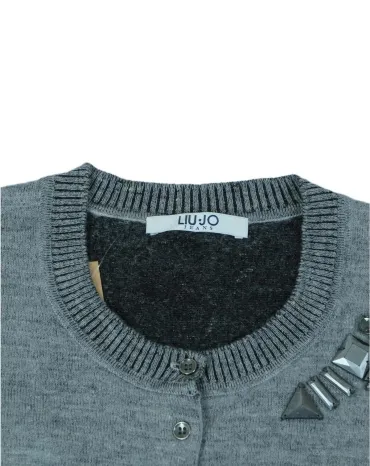 CARDIGÁN LIU JO MUJER GRIS