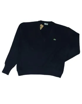JERSEY CUELLO V LACOSTE HOMBRE AZUL MARINO