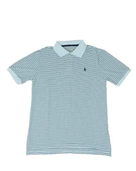 POLO RALPH LAUREN HOMBRE BLANCO RAYAS MARINO