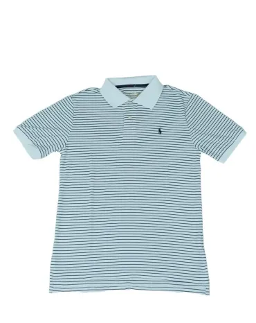 POLO RALPH LAUREN HOMBRE BLANCO RAYAS MARINO