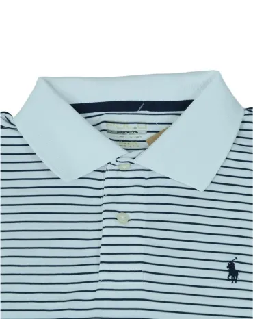 POLO RALPH LAUREN HOMBRE BLANCO RAYAS MARINO